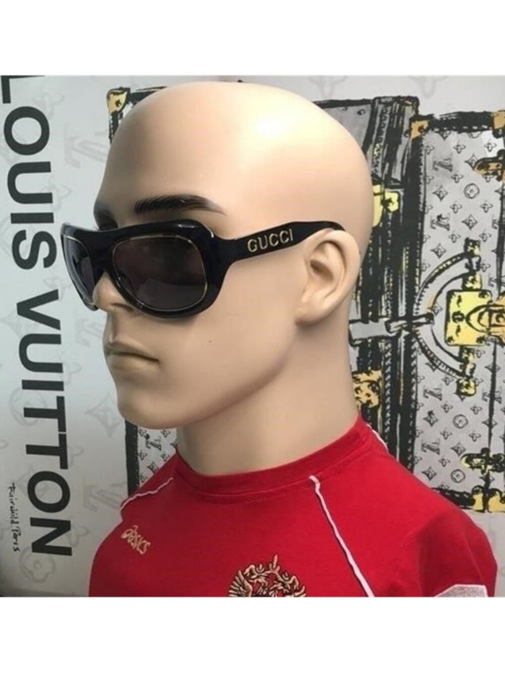 Luxury New Authentic Gucci GG1108S 001 Aviator Sunglasses ✨